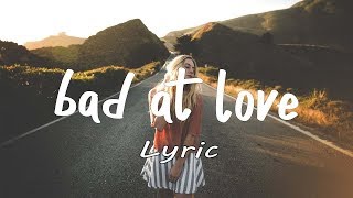 LYRIC VIDEO: Halsey - Bad At Love