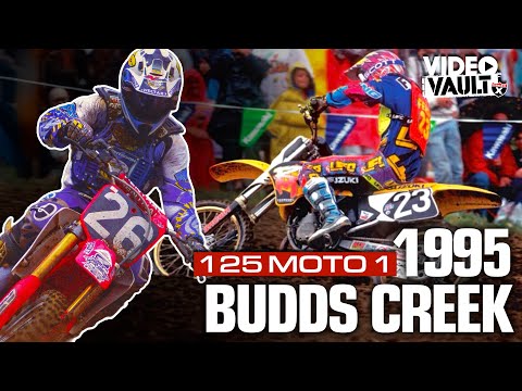 FULL MOTO! Tim Ferry, Mike Brown & Steve Lamson on 125 two strokes | 1995 Budds Creek 125
