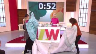 Linda And Nadia Race To Change A Duvet | Loose Women