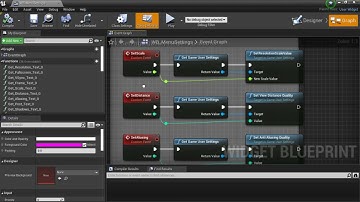 UE4 - Graphics Settings Menu - 4.26