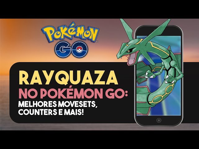 ISSO VAI DESTRUIR O *RAYQUAZA* NO JOGO… 🤯😨😦 #pokemongo 