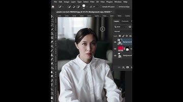 How to change the color of white clothes in photoshop❤