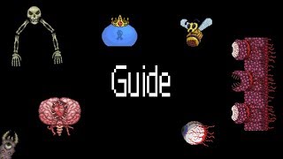 Pre-hardmode boss terraria guide