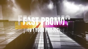Fast Promo Premiere Pro Templates