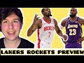 Lakers Rockets Series Preview!