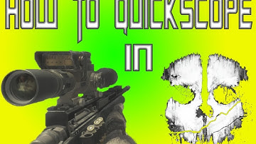 How To Quickscope In COD Ghosts