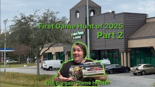 First Game Hunt of 2025 Part 2 - The Bargain Game Hunter