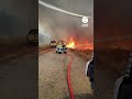 Incendie en Gironde : la lutte contre le feu filmée par un pompier