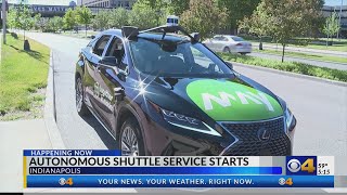 Autonomous shuttle service launches on IUPUI campus screenshot 5