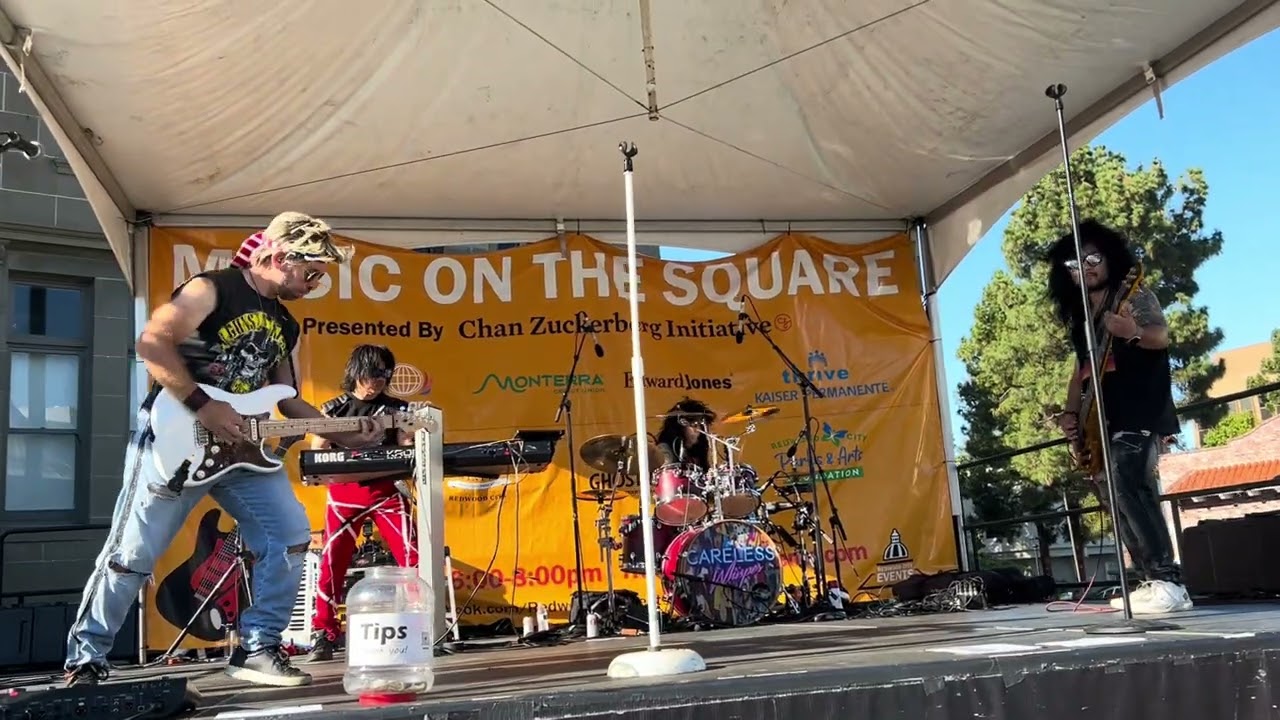 Countdown With Careless Whisper Band @ Redwood City Music On The Square On Friday July 25 2025