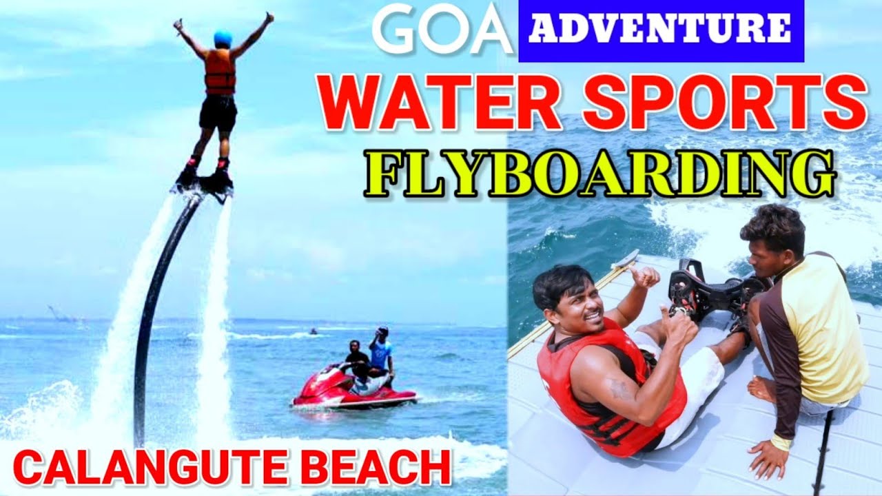 Water Sports in Goa at Calangute Beach By Sea Water Sports