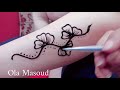 ارسمى الحنه لنفسك بكل سهوله رسم حنا 2021 | Ola Masoud