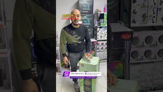 1 metre büyük boy hoparlör ile ortamın sesini zirveye taşı!