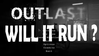 Outlast on AMD RADEON HD 7500m/7600m