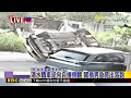 最新》清水轎車逆向自撞側翻 闖禍男急爬出落跑@newsebc