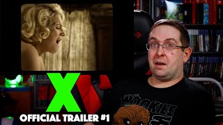 REACTION! X Trailer #1 - Ti West A24 Horror Movie 2022