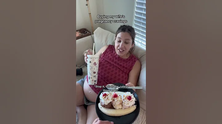Buying my wife’s pregnancy CRAVINGS! #couple #relationship #shorts
