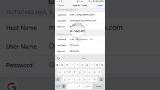 If you host your email with us, this tutorial will walk through the
settings required for setting up account on iphone or ipad. ha...