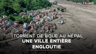 🔴 Mudslide in Nepal: an entire town swallowed 😮｜TF1 INFO