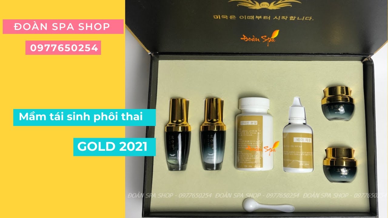 Bộ mầm tái sinh phôi thai Gold 2021 - Mầm phôi thai mới nhất