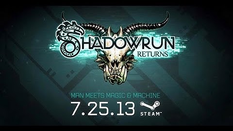 Shadowrun Returns Launch Trailer
