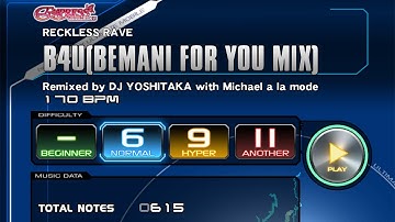 beatmaniaIIDX - B4U (BEMANI FOR YOU MIX) SP