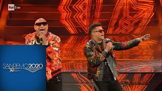Sanremo 2020 - Gente De Zona 'La Gozadera' e 'Bailando'