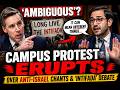 "‘Ambiguous’? Campus Protest Erupts Over Anti-Israel Chants &amp; ‘Intifada’ Debate"