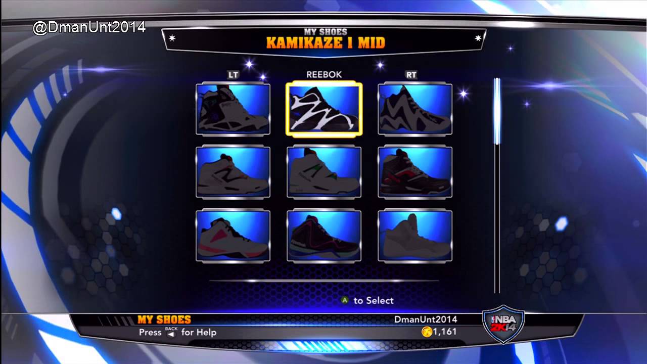 nba 2k14 ps4 my career vc glitch offline NBA 2K14: Every Shoe In NBA 2K14 - Adidas, Reebok, Converse, and more!