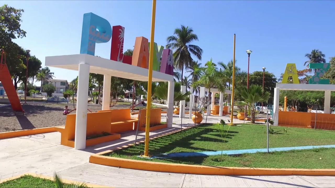 Playa Azul Desde el aire dron grupo bitcoin banco