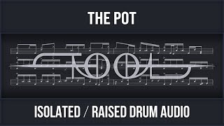Tool - The Pot (Isolated Audio) [Dark Theme] - Drum Sheet Music