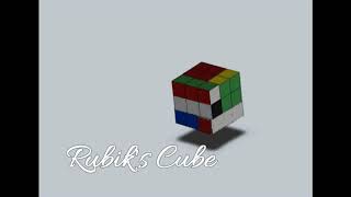 Rubik's cube animation by solidworks