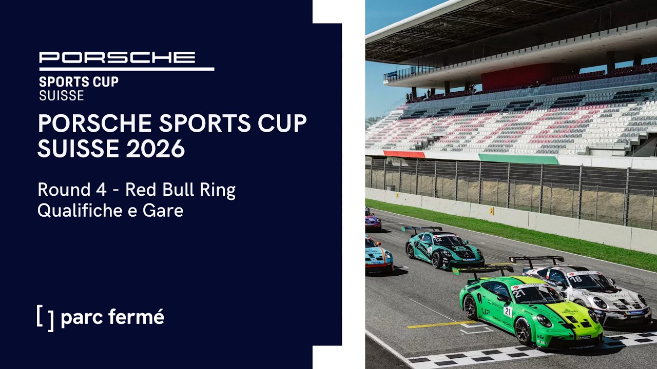 Porsche Sports Cup Suisse 2026 | Round 4: Red Bull Ring – Qualifiche e Gare