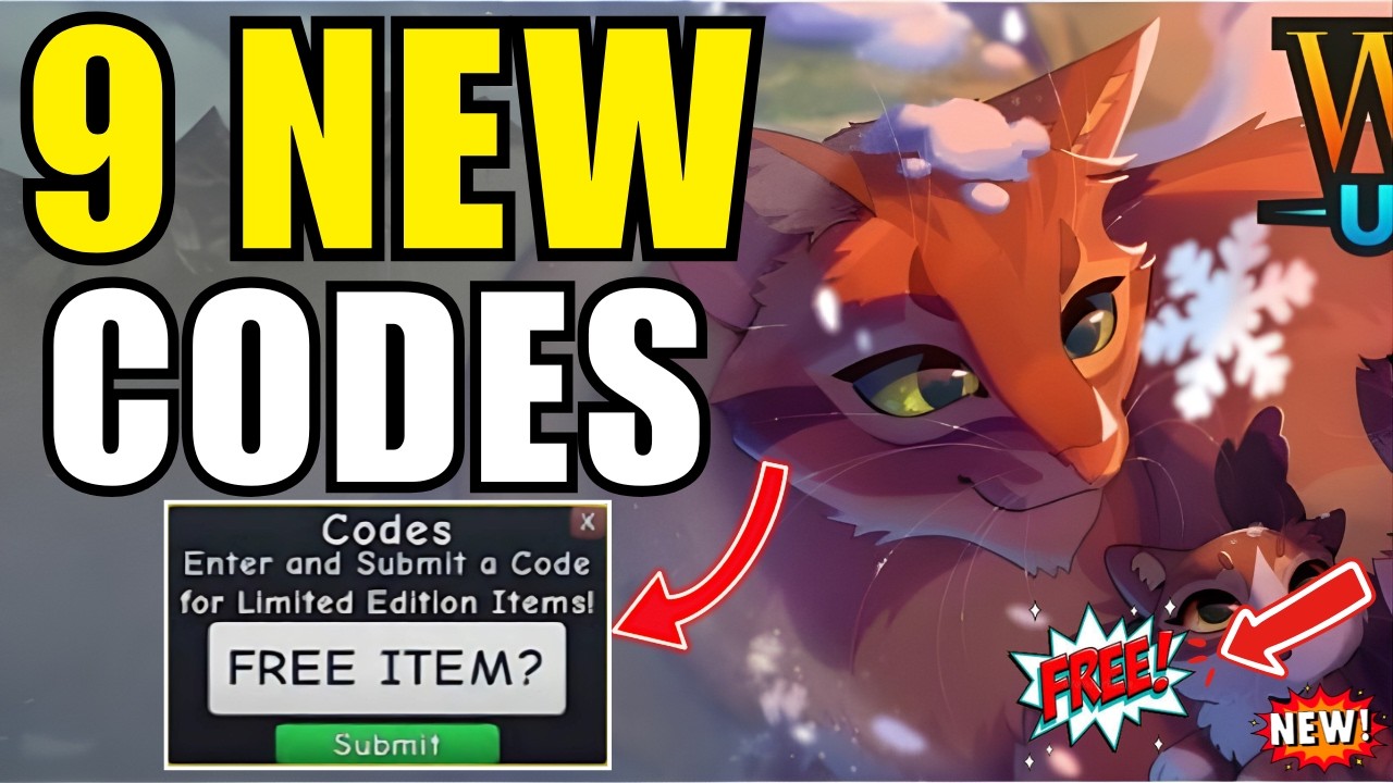 Wcue Computer Code FEBRUARY CODES ⚠️ ROBLOX WARRIOR CATS CODES 2026 - WARRIOR CATS ...