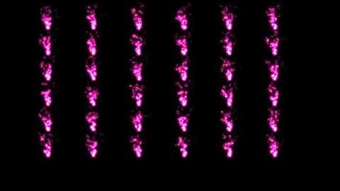 Array of Particles w/ Styling + Alpha Fade - openFrameworks - Nature of Code