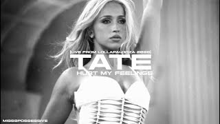 Tate McRae - hurt my feelings (Live from Lollapalooza 2026) [Live Studio Version]
