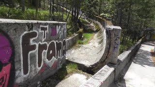 Сараево / Часть 1 / Заброшенная олимпийская бобслейная трасса и Старый город