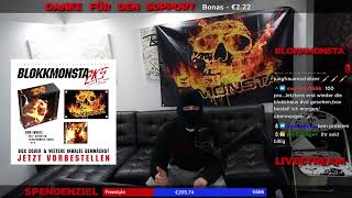 BLOKKMONSTA Livestream | Blaue Augen Video | 2K5 Boxinhalt | Fanfragen | Deutschrap React
