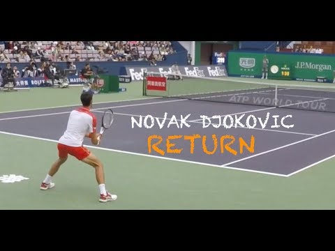 Novak Djokovic Return