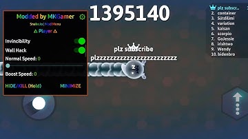 OMG!! Highest Score in Snake io 🐍 | snake io mod menu gameplay #06