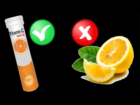 Βίντεο: Πρέπει να λαμβάνεται βιταμίνη C με το φαγητό;