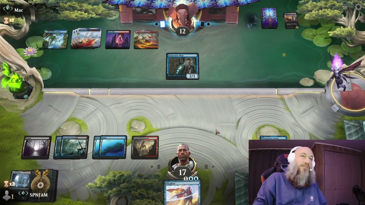MTG Arena Historic Grixis vs. Izzet Prowess Burn