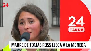 32 días de caminata: madre de Tomás Ross se reunió con el presidente Boric en La Moneda | 24 Horas