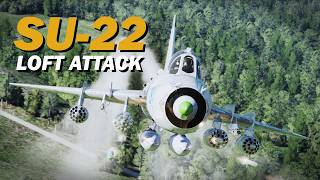 Lofting Rockets Behind Enemy Lines! | DCS SU-22 Mod Base Attack Mission