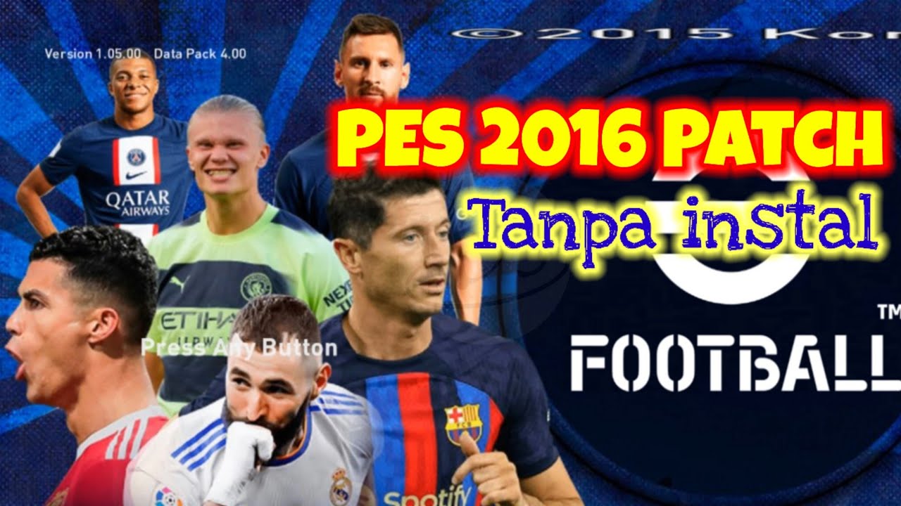 PES 2016 Rockstar Patch Update Mei 2023 Review dan Cara