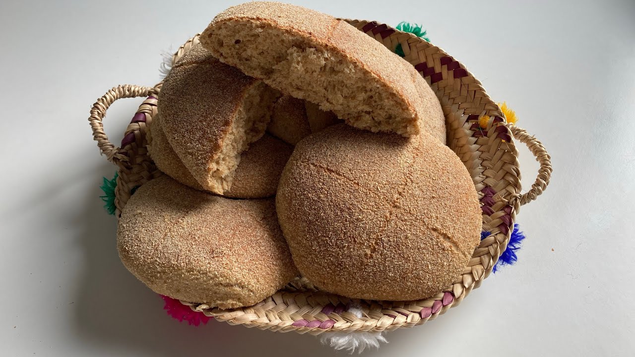 خبز كامل مفشفش صحي لا يقاوم || Volkoren broodjes (Marokkaans) - Oum Imaan