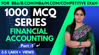 Objective Question on Accounts | MCQ On Financial Accounting | MCQ for Competitive Exam| screenshot 2