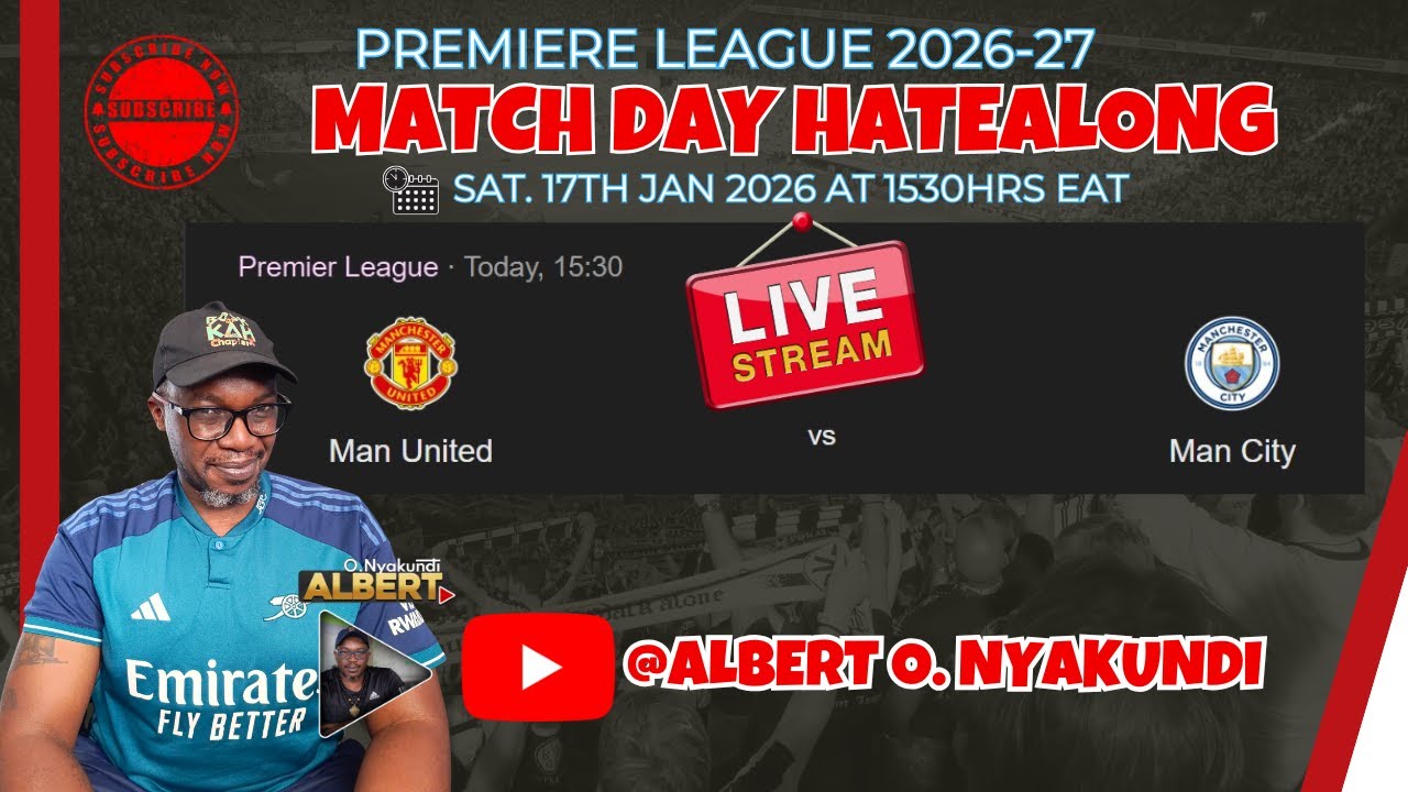 Manchester United VS Manchester City Kenyan WatchAlong - Friends of Man United 😂