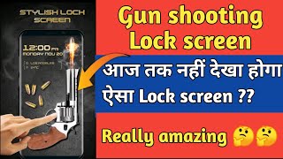 Gun shooting Lock screen kaise lagaye|How to instalgun shooting lock screen|gun shooting Lock screen screenshot 4