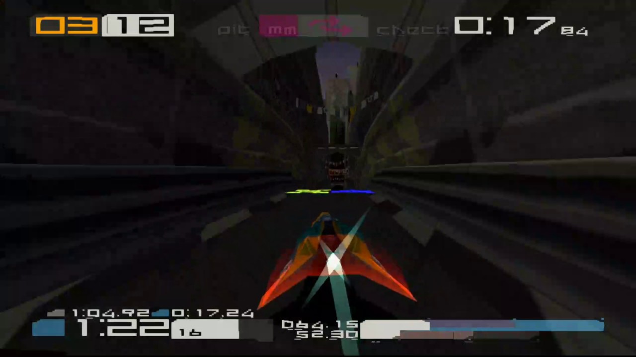 Wip3out (Wipeout 3) PS1 gameplay